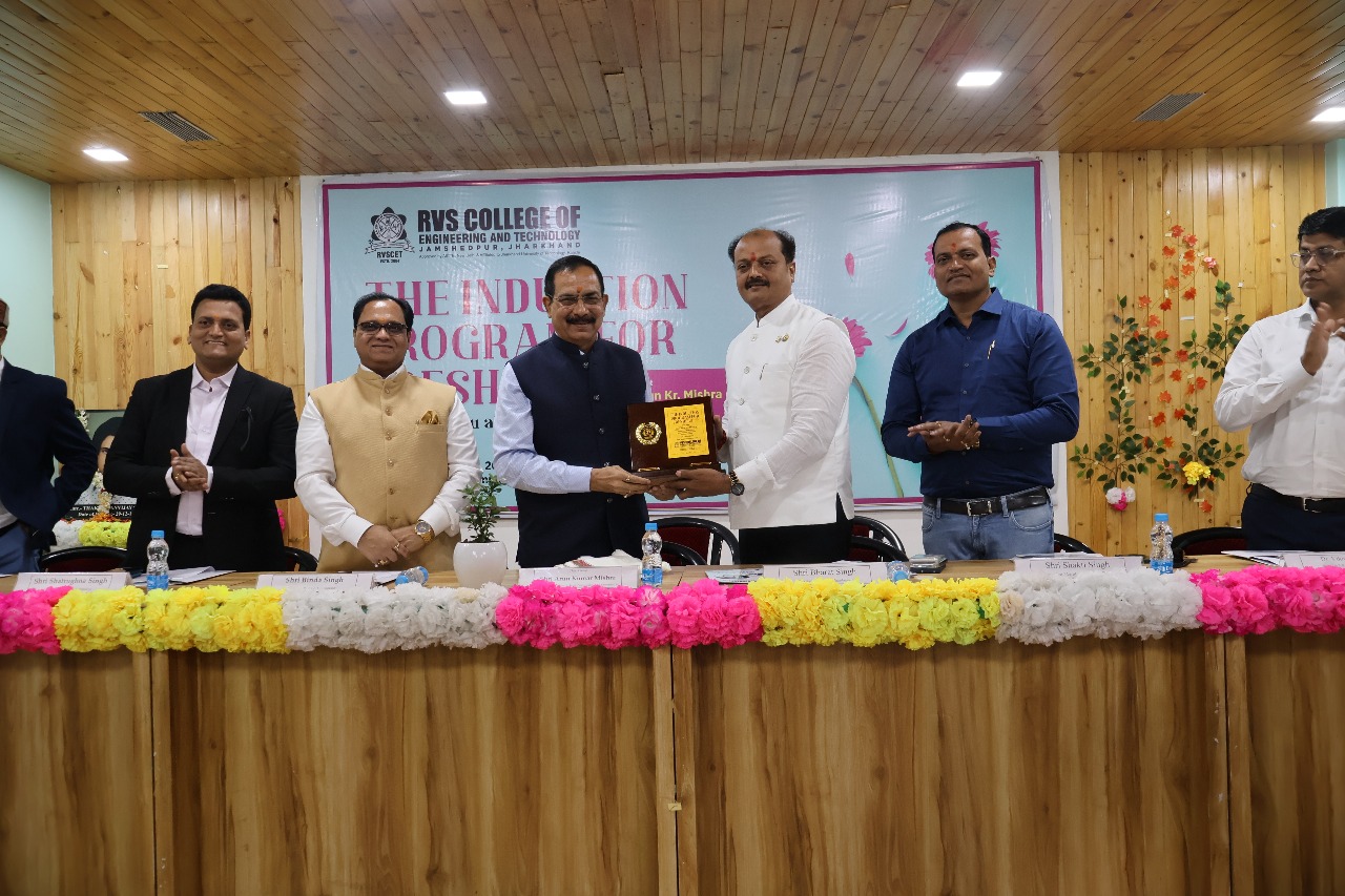 Induction Programme for Batch 2025 begins at RVS College of Engineering ...